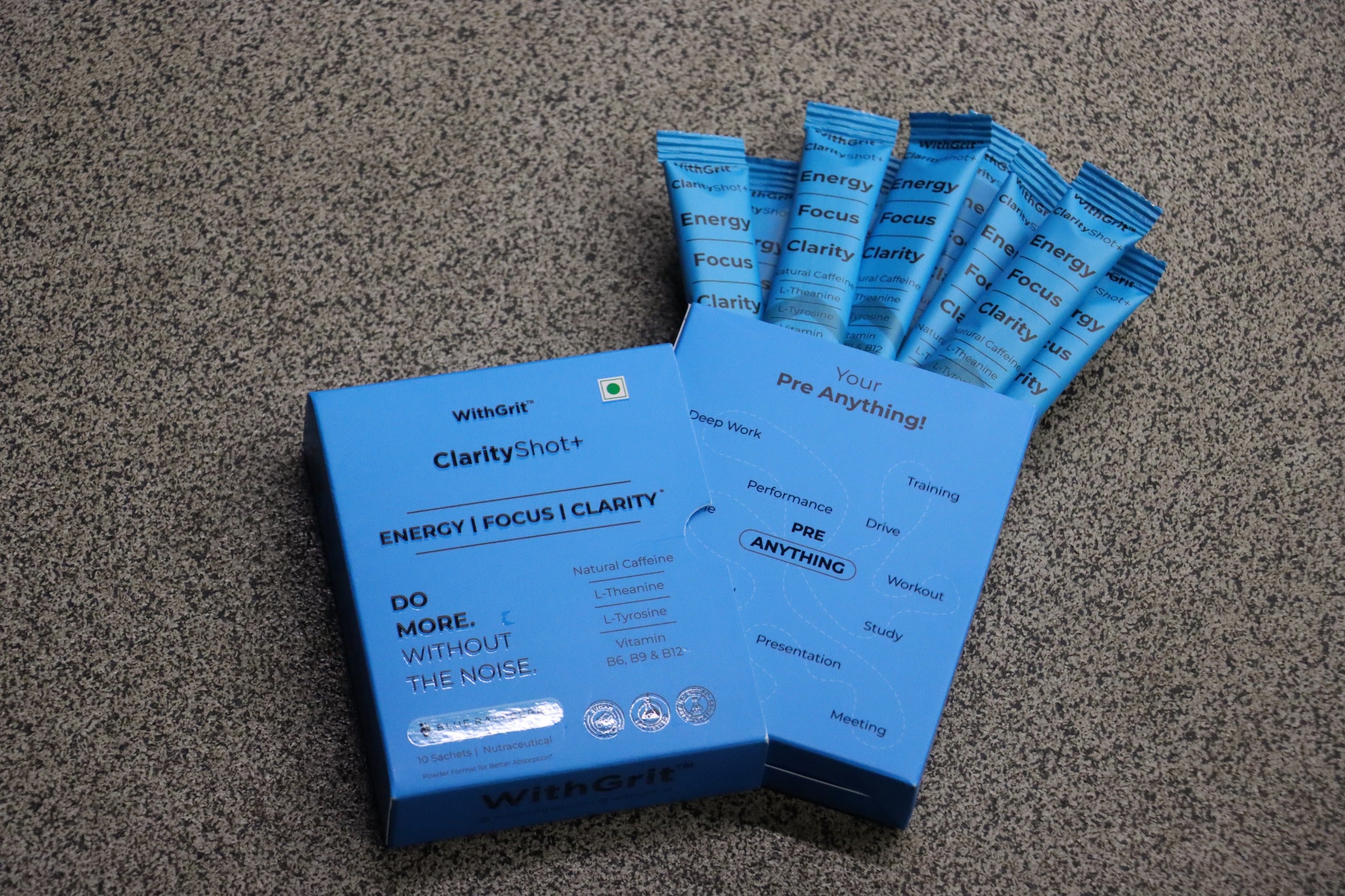 CLARITY SHOT+ | ENERGY | FOCUS | CLARITY | 10 SACHETS PACK